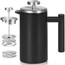 Insulated Portable Camping French Press Coffee Maker