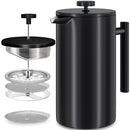 Insulated Portable Camping French Press Coffee Maker