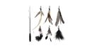 Interactive Cat Feather Wand Teaser Toy