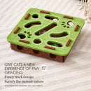 Interactive Cat Puzzle Toy Felt Toy Box with Maze Tunnel Bell Ball Indoor Entert