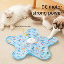 Interactive Cat Toy Mat with Teaser Stick
