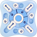Interactive Dog Puzzle Feeder with Sliding Compartments