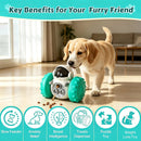 Interactive Robot Treat Dispensing Dog Toy