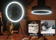 10000mAh Portable Rechargeable Fan for Camping, iBuyXi.com