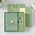 Leather-Bound Journal Gift Set with Pen