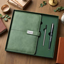 Leather-Bound Journal Gift Set with Pen