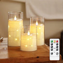 LED Christmas Candles with Remote