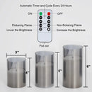 LED Window Candles with Timer