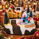 Lighted Musical Christmas Village House Decor