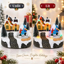 Lighted Musical Christmas Village House Decor