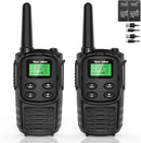 Long-Range Rechargeable Walkie Talkie Pair