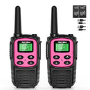 Long-Range Rechargeable Walkie Talkie Pair