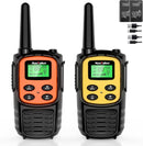 Long-Range Rechargeable Walkie Talkie Pair