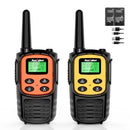 Long-Range Rechargeable Walkie Talkie Pair