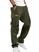 Loose Straight Leg Multi-Pocket Work Pants