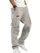 Loose Straight Leg Multi-Pocket Work Pants