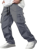 Loose Straight Leg Workwear Pants