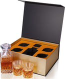 Crystal Whiskey Decanter 5-Piece Gift Set