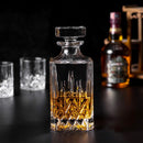 Crystal Whiskey Decanter 5-Piece Gift Set