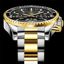 OLEVS 2870 Men's Chronograph Luxury Watch - Stainless Steel