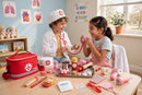 Pretend Doctor Play Kit - kids playing doctor in doctor office setting