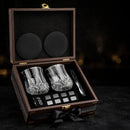 Whiskey Stones Glasses Gift Set - luxury gift box presentation