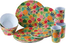 Melamine Camp Dinnerware Set
