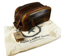 Men's Buffalo Leather Dopp Kit Toiletry Bag