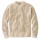 Men's Cable-Knit Fisherman Sweater