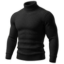 Men's Cable Knit Turtleneck Pullover Sweater Warm Soft Thermal Jumper Winter Fit