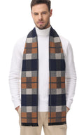 Men's Cashmere-Blend Plaid Scarf