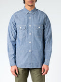 Men's Chambray Denim Work Shirt