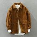 Men's Corduroy Button-Front Overshirt