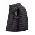 Men's Cotton-Padded Quilted Puffer Vest