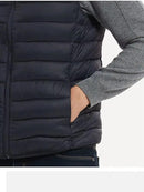 Men's Cotton-Padded Quilted Puffer Vest