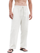 Men's Drawstring Linen Beach Pants