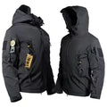 Men's Fleece Tactical Cargo Winter Parka