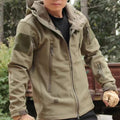 Men's Fleece Tactical Cargo Winter Parka