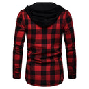 Men's Hooded Flannel Shirt