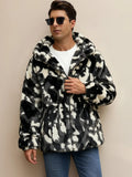 Men's Imitation Fur Camouflage Jacket