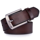 Men's Leather Dress Belt