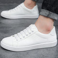 Men's Leather Low-Top Sneakers