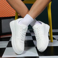 Men's Leather Low-Top Sneakers