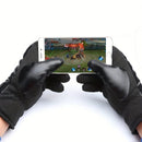 Men's Leather Touchscreen Winter Gloves