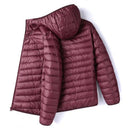 Men's Lightweight Hooded Puffer Winter Coat
