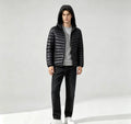 Men's Lightweight Hooded Puffer Winter Coat