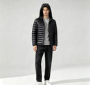 Men's Lightweight Hooded Puffer Winter Coat