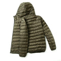 Men's Lightweight Hooded Puffer Winter Coat