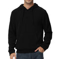 Men's Long-Sleeve Henley Hoodie