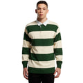 Men's Long-Sleeve Striped Rugby Shirt